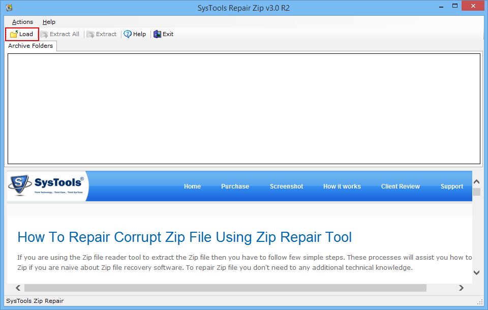 Zip File Repair Software Free Download