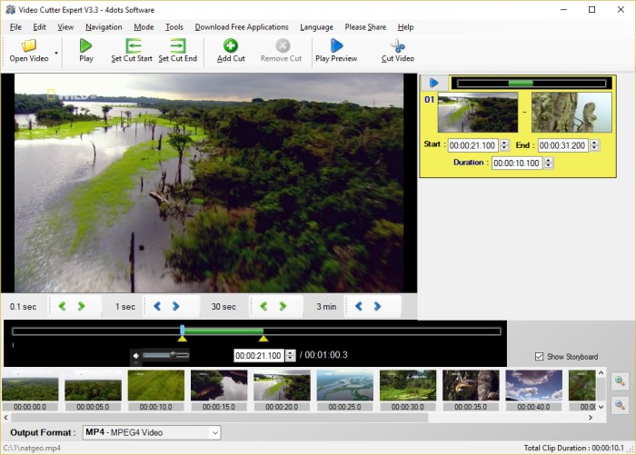 Video cutter software full version