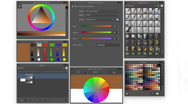 Layer and Color Management