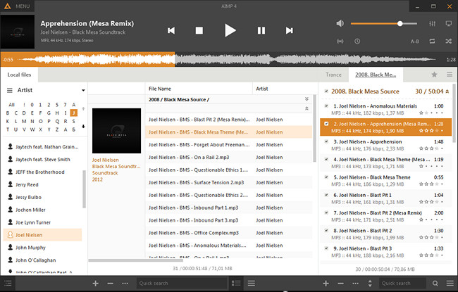music player for mac that plays flac