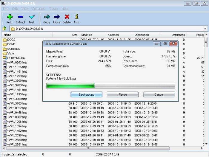 folder compressor software