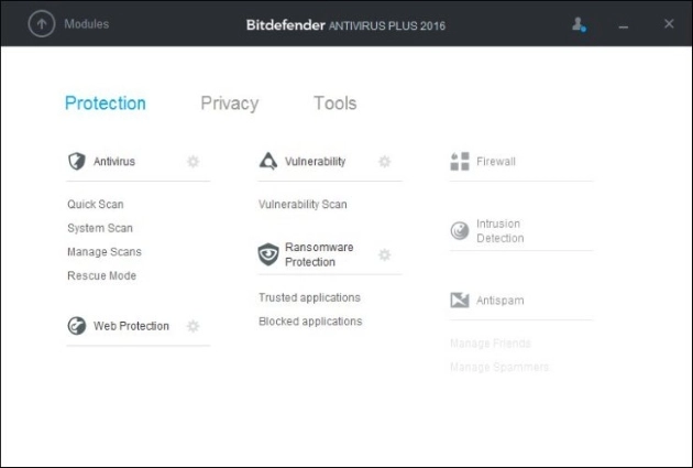 Modules Page