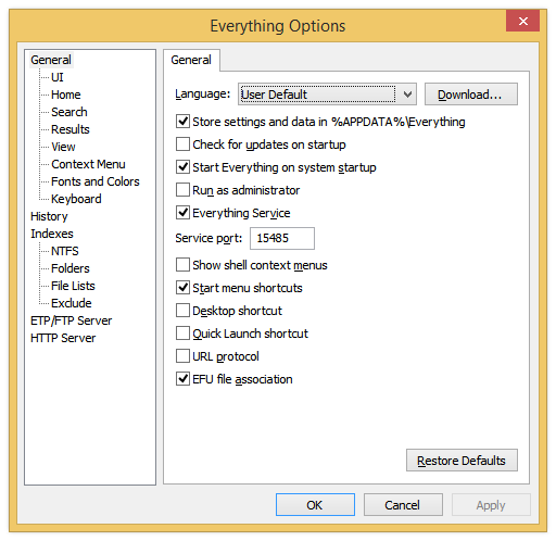 download the new Everything 1.4.1.1023 / 1.5.0.1357a Alpha