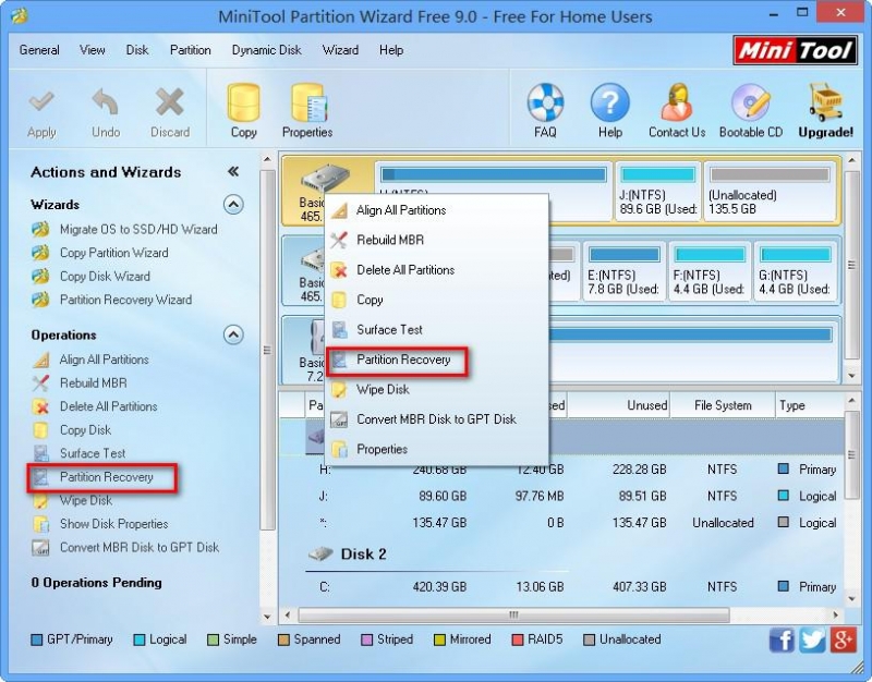 registration key for minitool partition wizard 9