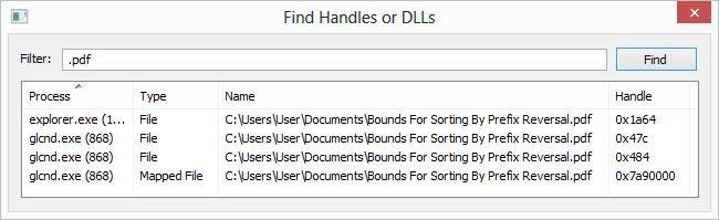 Can't edit or delete a file? Discover which processes are using that file.