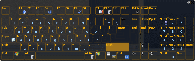 Comfort On Screen Keyboard 9 2 On Screen Keyboard Software Fileeagle Com