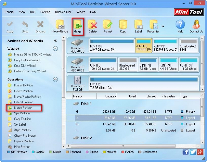 partition wizard free edition 10.0