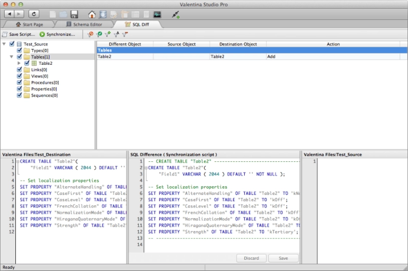 SQL DIFF