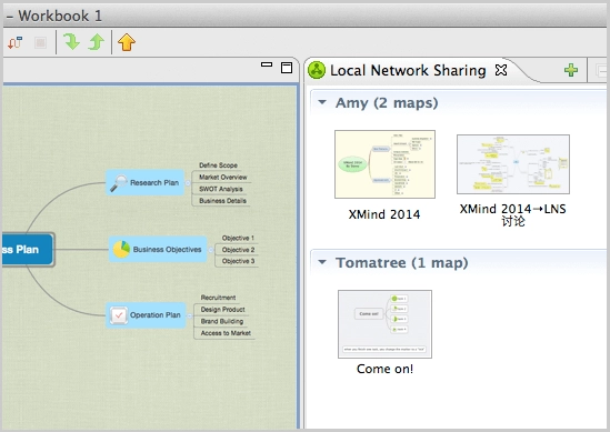 Local Network Sharing