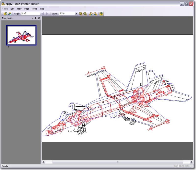 HP-GL/2 drawning