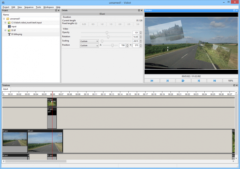 Video compositing