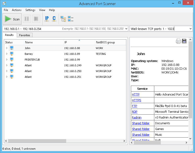 instal the new SoftPerfect Network Scanner 8.1.8