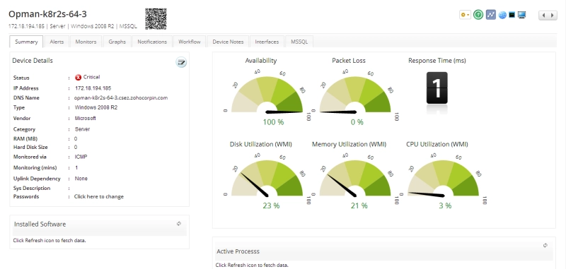 Server Performance Management