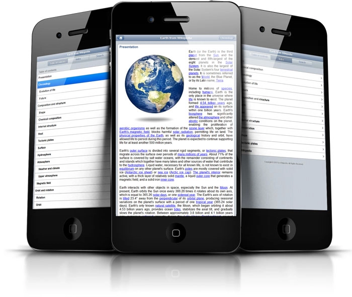 Generate complete iPhone websites and documentation pages