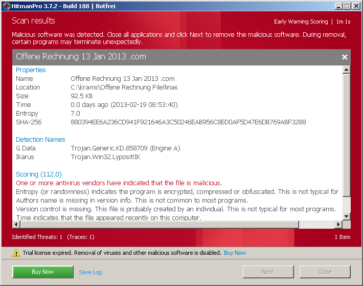 HitmanPro Malware Removal | Antivirus Software