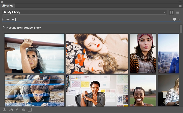 Use Adobe Stock with Creative Cloud Libraries