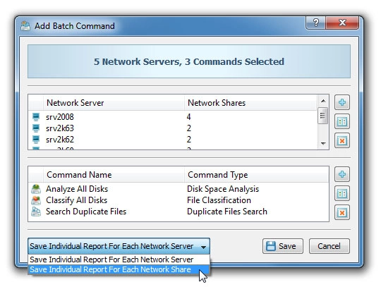 Batch Analysis and File Search Operations