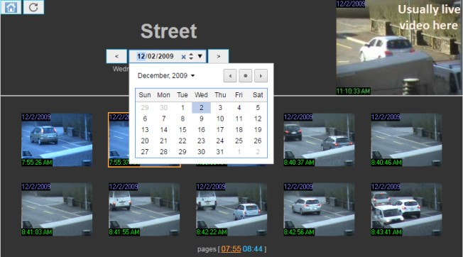 Motion Detections of Street Camera