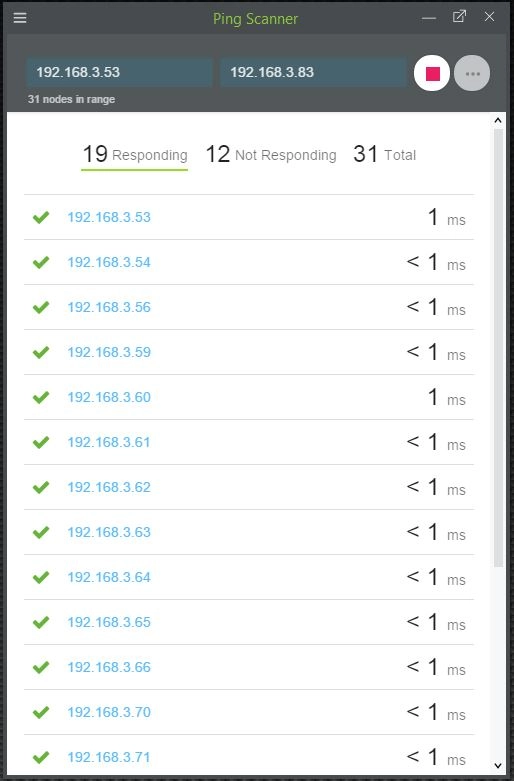 Ping Scanner