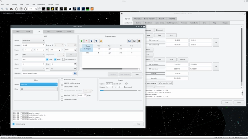 Ekos Astrophotography Tool