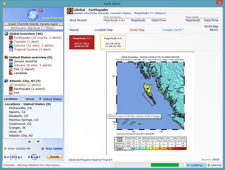 Earthquakes