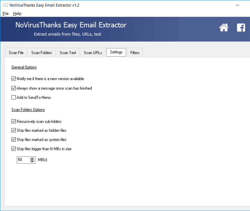 email extractor lite 1.4 with comma