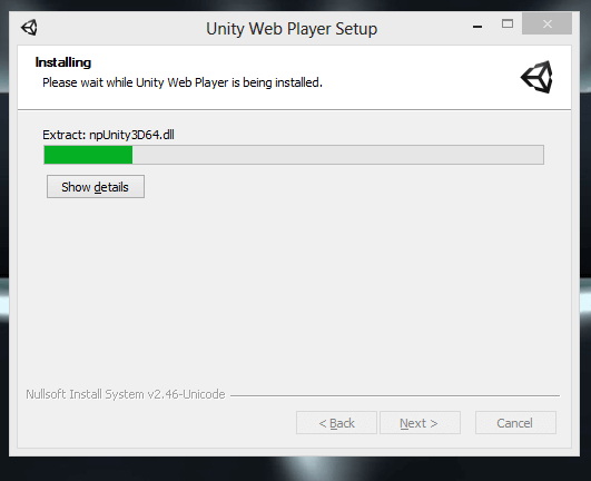 unity web player build