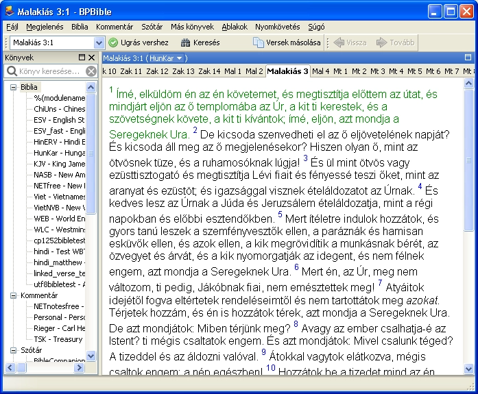 BPBible in Hungarian