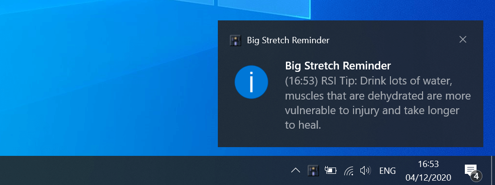 stretch reminder app