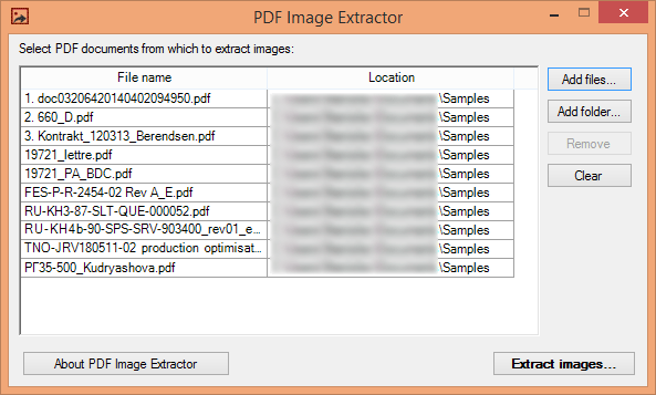 open source pdf image extractor