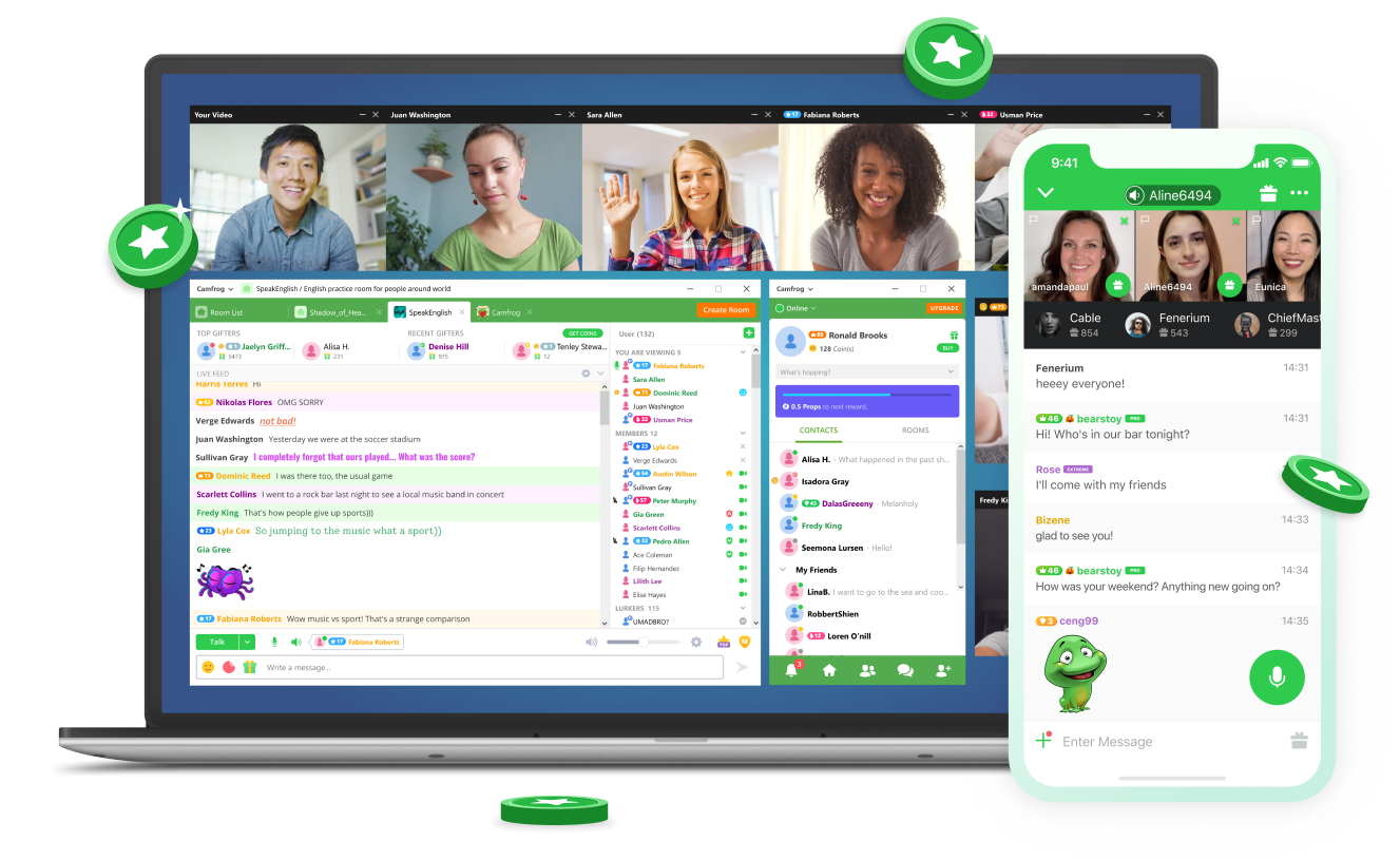 Camfrog Blog  How to Make Friends Online Through Video Chat