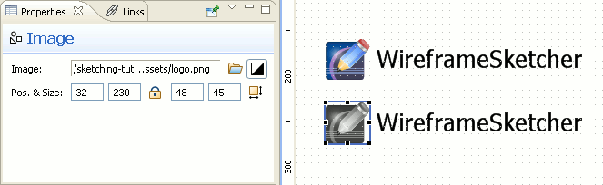 Icon categories, export image scaling, and more - WireframeSketcher